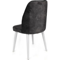 Стул Trendy Dallas 587 Anthracit/White 90x50x49cm GTR006895 2pcs фото №4 — интернет-магазин Desire.md