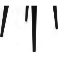 Стул Trendy Dallas 524 Grey/Black 90x50x49cm GTR006809 4pcs фото №3 — интернет-магазин Desire.md