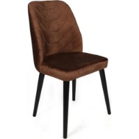 Стул Trendy Dallas 526 Brown/Black 90x50x49cm GTR006810 4pcs фото №2 — интернет-магазин Desire.md