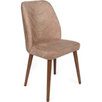 Стул Trendy Dallas 553 Mink/Walnut 90x50x49cm GTR006812 4pcs фото №3 — интернет-магазин Desire.md