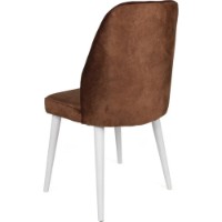 Стул Trendy Dallas 586 Brown/White 90x50x49cm GTR006819 4pcs фото №3 — интернет-магазин Desire.md