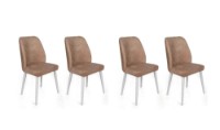 Стул Trendy Dallas 583 Mink/White 90x50x49cm GTR006817 4pcs