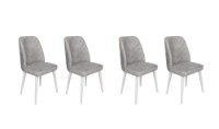 Стул Trendy Dallas 584 Grey/White 90x50x49cm GTR006818 4pcs