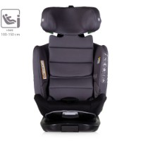 Scaun auto pentru copii Chipolino Clima Air I-SIZE Isofix 360 40-150cm Anthracite (STKCLA2504AN) imaginea #7 — magazin online Desire.md