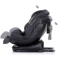 Scaun auto pentru copii Chipolino Hypnotic I-SIZE Isofix 360 40-150cm Anthracite (STKHYP0253AN) imaginea #7 — magazin online Desire.md