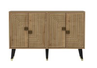 Тумба Trendy Ahart Oak Sapphire/Gold 120x80x30cm GTR006239 фото №3 — интернет-магазин Desire.md