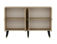 Тумба Trendy Ahart Oak Sapphire/Gold 120x80x30cm GTR006239 фото №4 — интернет-магазин Desire.md