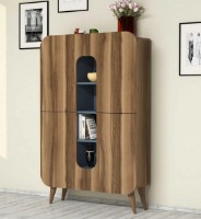 Тумба Trendy Al meu Walnut/Blue 93x144x31cm GTR006621 фото №2 — интернет-магазин Desire.md