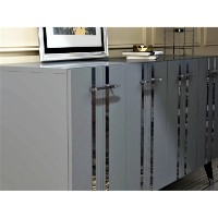 Тумба Trendy Asel Anthracit/Silver 150x80x40cm GTR006292 фото №2 — интернет-магазин Desire.md