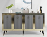 Dulăpior Trendy Bare Anthracit/Gold 150x80x40cm GTR006314 imaginea #3 — magazin online Desire.md