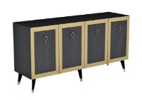 Dulăpior Trendy Bare Anthracit/Gold 150x80x40cm GTR006314 imaginea #5 — magazin online Desire.md