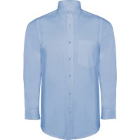 Мужская рубашка Roly Oxford 5507 Sky Blue, s.XL