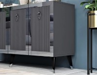 Dulăpior Trendy Bare Anthracit/Silver 150x80x40cm GTR006315 imaginea #3 — magazin online Desire.md