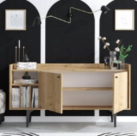 Dulăpior Trendy Canopus Oak Sapphire 150x80x40cm GTR001146 imaginea #2 — magazin online Desire.md