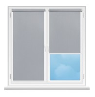 Rolete textile Msrolls Velura 002 Light Grey 0.75x1.70m imaginea #1 — magazin online Desire.md