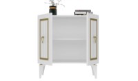 Dulăpior Trendy Capri White/Gold 79x75x40cm GTR006284 imaginea #4 — magazin online Desire.md