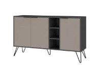 Dulăpior Trendy Clara Anthracit/Light Mocha 142x83x35cm GTR001132 imaginea #4 — magazin online Desire.md