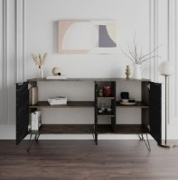 Тумба Trendy Clara Dark Brown/Bendir 142x83x35cm GTR001130 фото №2 — интернет-магазин Desire.md