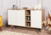 Dulăpior Trendy Clara Oak/White 142x83x35cm GTR001136 imaginea #6 — magazin online Desire.md