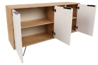 Dulăpior Trendy Clara Oak/White 142x83x35cm GTR001136 imaginea #3 — magazin online Desire.md