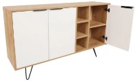 Dulăpior Trendy Clara Oak/White 142x83x35cm GTR001136 imaginea #4 — magazin online Desire.md