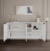 Тумба Trendy Clara White 142x83x35cm GTR001131 фото №2 — интернет-магазин Desire.md