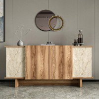 Dulăpior Trendy Diana Travertin/Walnut 180x81x40cm GTR006298