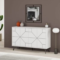 Dulăpior Trendy Duna White 123x62x35cm GTR001140 imaginea #3 — magazin online Desire.md