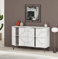 Dulăpior Trendy Duna White 123x62x35cm GTR001140 imaginea #4 — magazin online Desire.md