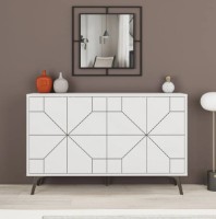Dulăpior Trendy Duna White 123x62x35cm GTR001140
