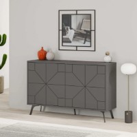 Dulăpior Trendy Dune Anthracit 123x62x35cm GTR006255 imaginea #4 — magazin online Desire.md