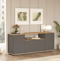 Dulăpior Trendy FR15-AA Pine Atlantic/Anthracit 180x75x45cm GTR006312 imaginea #2 — magazin online Desire.md