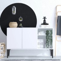 Dulăpior Trendy Galaxy DEC0075 White 120x80x40cm GTR001145