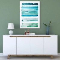 Dulăpior Trendy GD102 1874 White/Walnut 180x78x45cm GTR001224