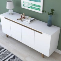 Dulăpior Trendy GD102 1874 White/Walnut 180x78x45cm GTR001224 imaginea #2 — magazin online Desire.md