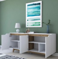 Dulăpior Trendy GD102 1874 White/Walnut 180x78x45cm GTR001224 imaginea #3 — magazin online Desire.md