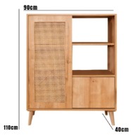 Тумба Trendy Hazeran Multi Oak 90x110x40cm GTR005644 фото №3 — интернет-магазин Desire.md