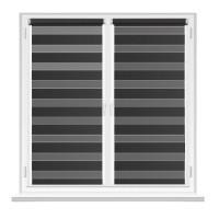 Rolete textile Msrolls Day Night Brilliant B/O 7160/19 Anthracite 0.55x1.70m imaginea #3 — magazin online Desire.md