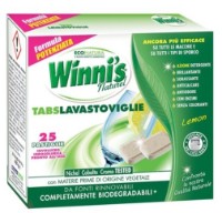 Средство для посудомоечных машин Winni's Lavastoviglie Lemon 25tab