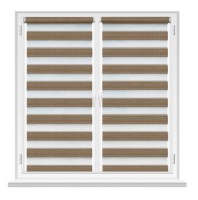 Рулонные шторы Msrolls Day Night City BO 7338/6 Brown 0.45x1.70m фото №1 — интернет-магазин Desire.md