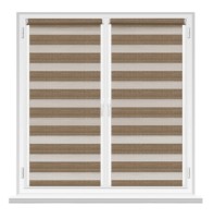 Рулонные шторы Msrolls Day Night City BO 7338/6 Brown 0.50x1.70m фото №2 — интернет-магазин Desire.md