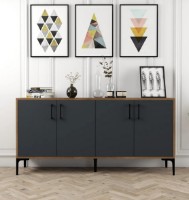 Dulăpior Trendy Kiev 160 Walnut/Anthracit 160x78x35cm GTR001154 imaginea #1 — magazin online Desire.md