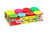 Пластилин Fatih Play Dough Mini 4pcs Basic + 4pcs Neon (50630)