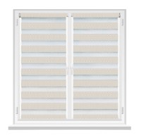 Rolete textile Msrolls Day Night Estera 12427-1 Cream 0.40x1.70m imaginea #1 — magazin online Desire.md