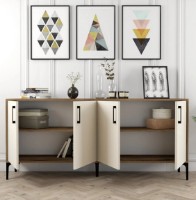 Dulăpior Trendy Kiev Walnut/Cream 180x78x35cm GTR001163 imaginea #2 — magazin online Desire.md
