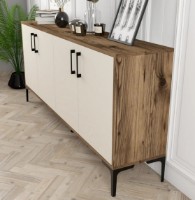 Dulăpior Trendy Kiev Walnut/Cream 180x78x35cm GTR001163 imaginea #4 — magazin online Desire.md