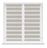 Rolete textile Msrolls Day Night Estera 12427-2 Beige 0.40x1.70m imaginea #2 — magazin online Desire.md