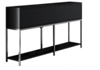 Dulăpior Trendy Lord Black/Silver 150x80x30cm GTR006233 imaginea #3 — magazin online Desire.md