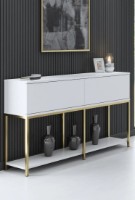 Dulăpior Trendy Lord White/Gold 150x80x30cm GTR006235 imaginea #1 — magazin online Desire.md