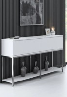 Dulăpior Trendy Lord White/Silver 150x80x30cm GTR006236 imaginea #1 — magazin online Desire.md